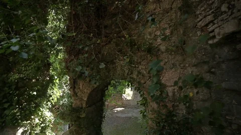 Ancient basilica in Caucasus. Ambara Stock-Footage 85117828