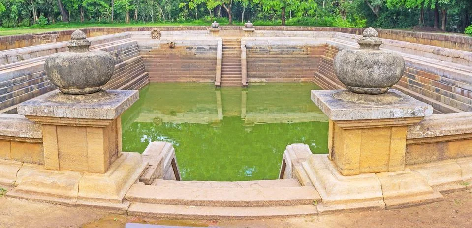 The ancient bathing pool Photos
