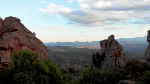 Ancient Bedrock castle Stockbeeldmateriaal 148763448