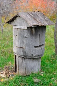 Ancient beehives Stock Photos
