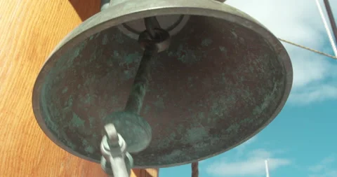 Ancient bell Video stock 142808965