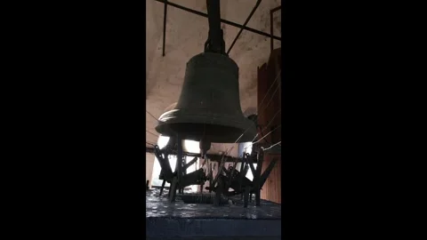 Ancient bell tower of the Nevyansk or Demidov Tower Nevyansk, Sverdlovsk Oblast. Видео 345037357