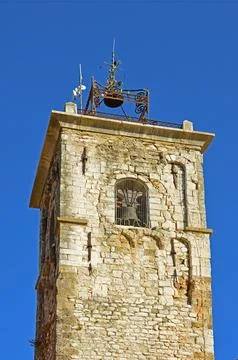Ancient bell tower Stockfoto's