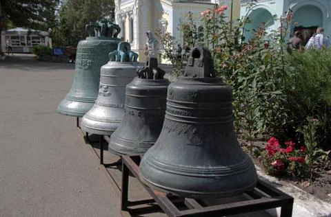 Ancient bells Stock Photos