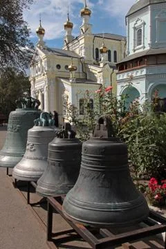 Ancient bells Stock Photos