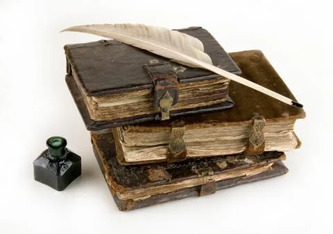 The ancient book Stock Photos