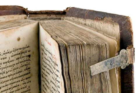 The ancient book Stock Photos