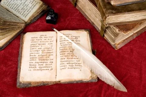 The ancient book Stock Photos
