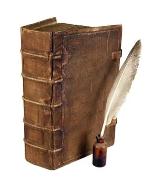 The ancient book Stock Photos