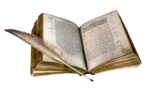 The ancient book Stock Photos