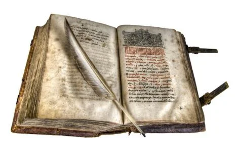 The ancient book Stock Photos