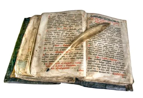 The ancient book Stock Photos