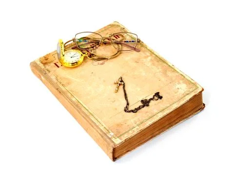 An ancient book Stock Photos