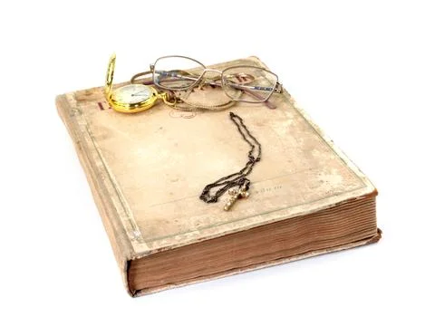 An ancient book Stock Photos