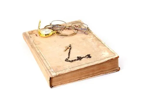 An ancient book Stock Photos