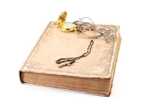 An ancient book Stock Photos