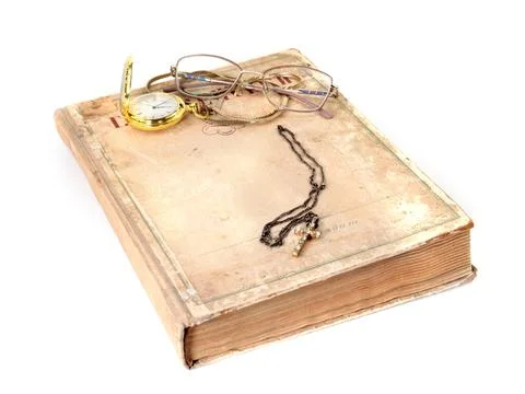 An ancient book Stock Photos
