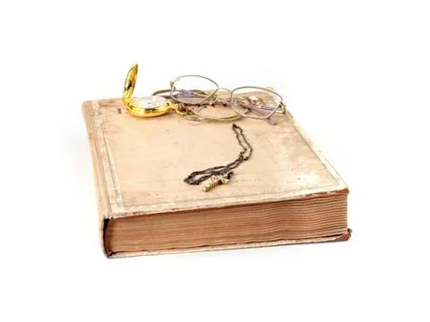 An ancient book Stock Photos