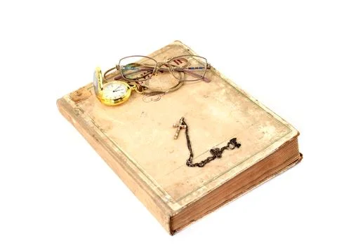 An ancient book Stock Photos
