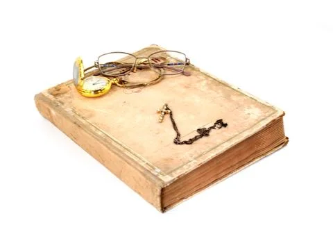 An ancient book Stock Photos