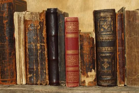 Ancient books. Stock Photos
