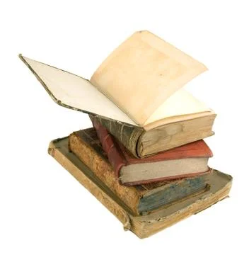 The ancient books Stock Photos