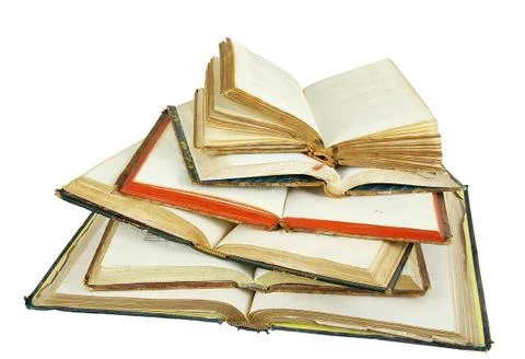 The ancient books Stock Photos