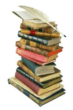 The ancient books Stock Photos