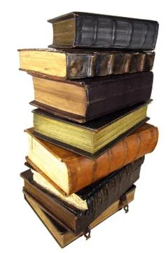 The ancient books Stock Photos
