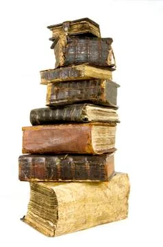 The ancient books Stock Photos