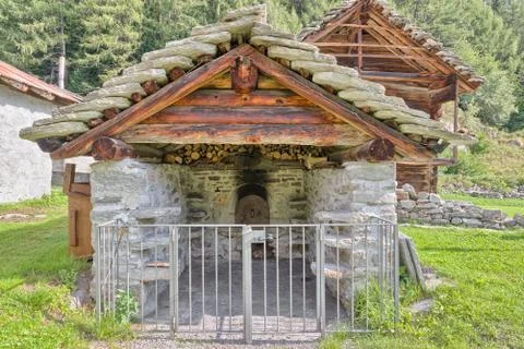 Ancient bread oven Stock Photos