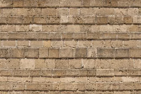 Ancient Brick Stone Wall Stock Photos