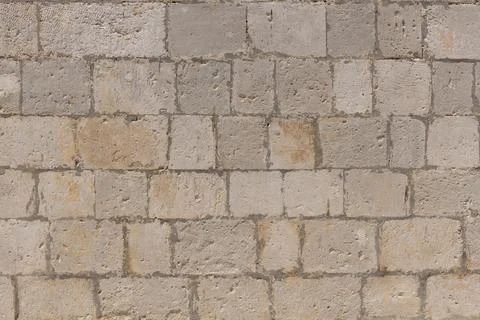 Ancient Brick Stone Wall Stock Photos
