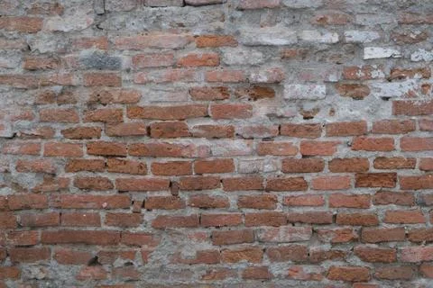 Ancient brick wall 1 Stock Photos