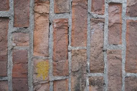 Ancient brick wall 2 Stock Photos