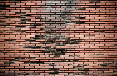Ancient brick wall Stock Photos