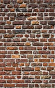 Ancient brick wall texture Stock Photos