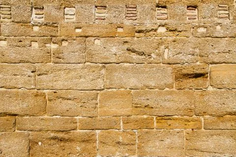 Ancient Brick Wall Texture 写真素材