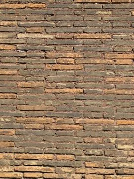 Ancient bricks wall Stock Photos