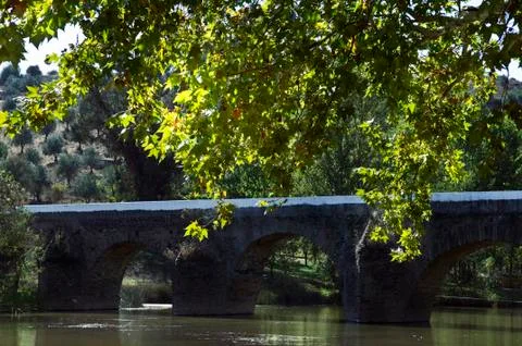 Ancient bridge Stock Photos
