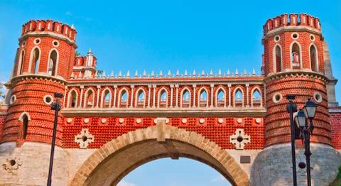 Ancient bridge Stock Photos