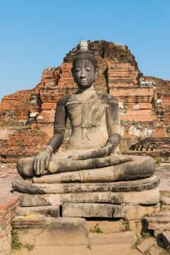 Ancient buddha Stock Photos