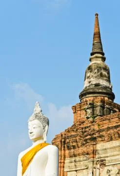 Ancient buddha statue Foto stock