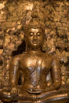 Ancient Buddha Statue Stock Photos