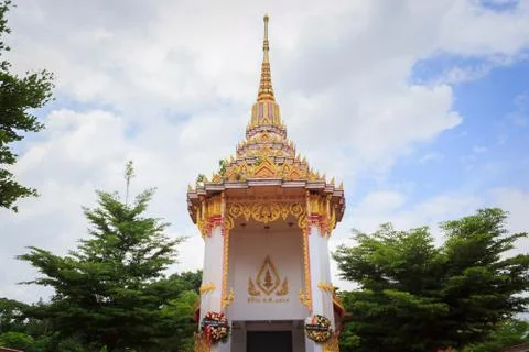 Ancient buddist crematory Stock Photos
