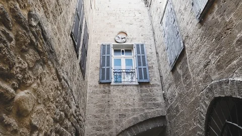 Ancient building of old city. Stock Footage 111710264