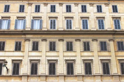 Ancient building in Rome Stock Photos