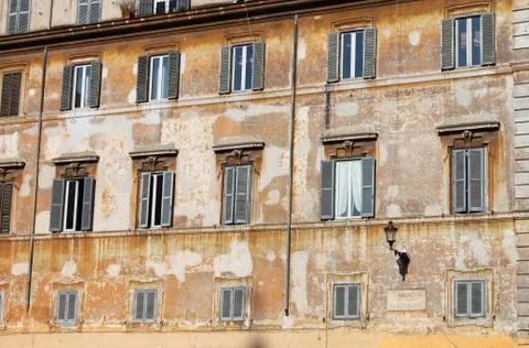 Ancient building in rome Foto stock