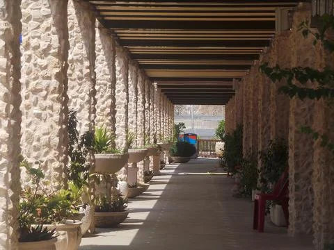 Ancient building walls Stock Photos