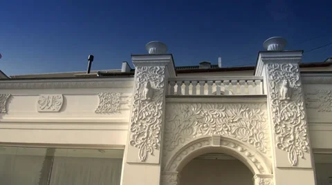  Ancient building is in Yalta Stock Footage 35184348